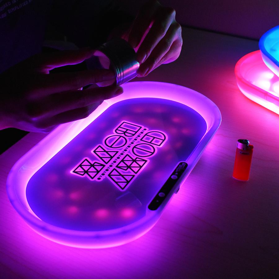 Custom Bluetooth Speaker Glow LED Rolling Tray