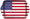 American Flag Rolling Tray