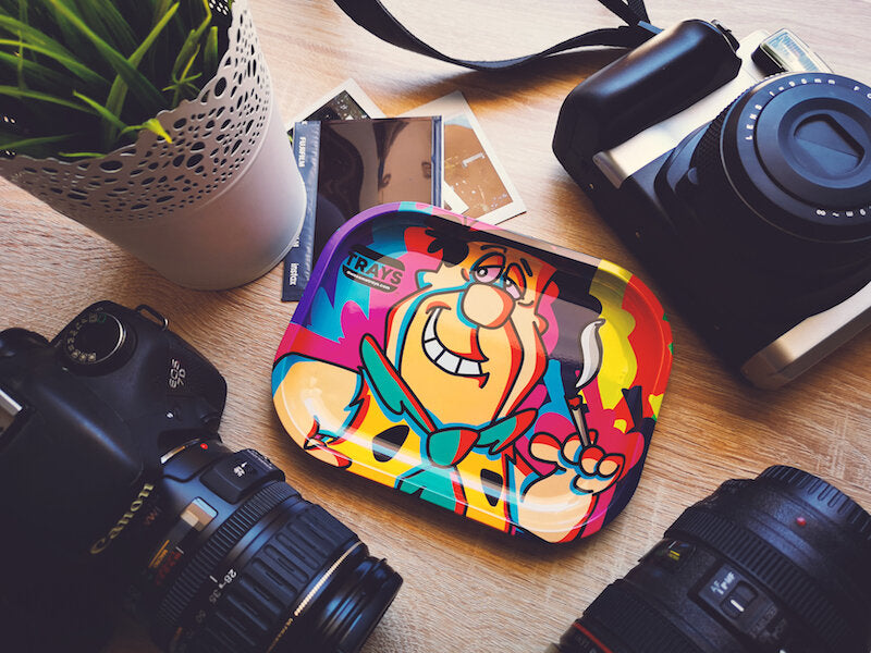 winnie the pothead rolling tray Caveman Art Rolling Tray – My Rolling Tray